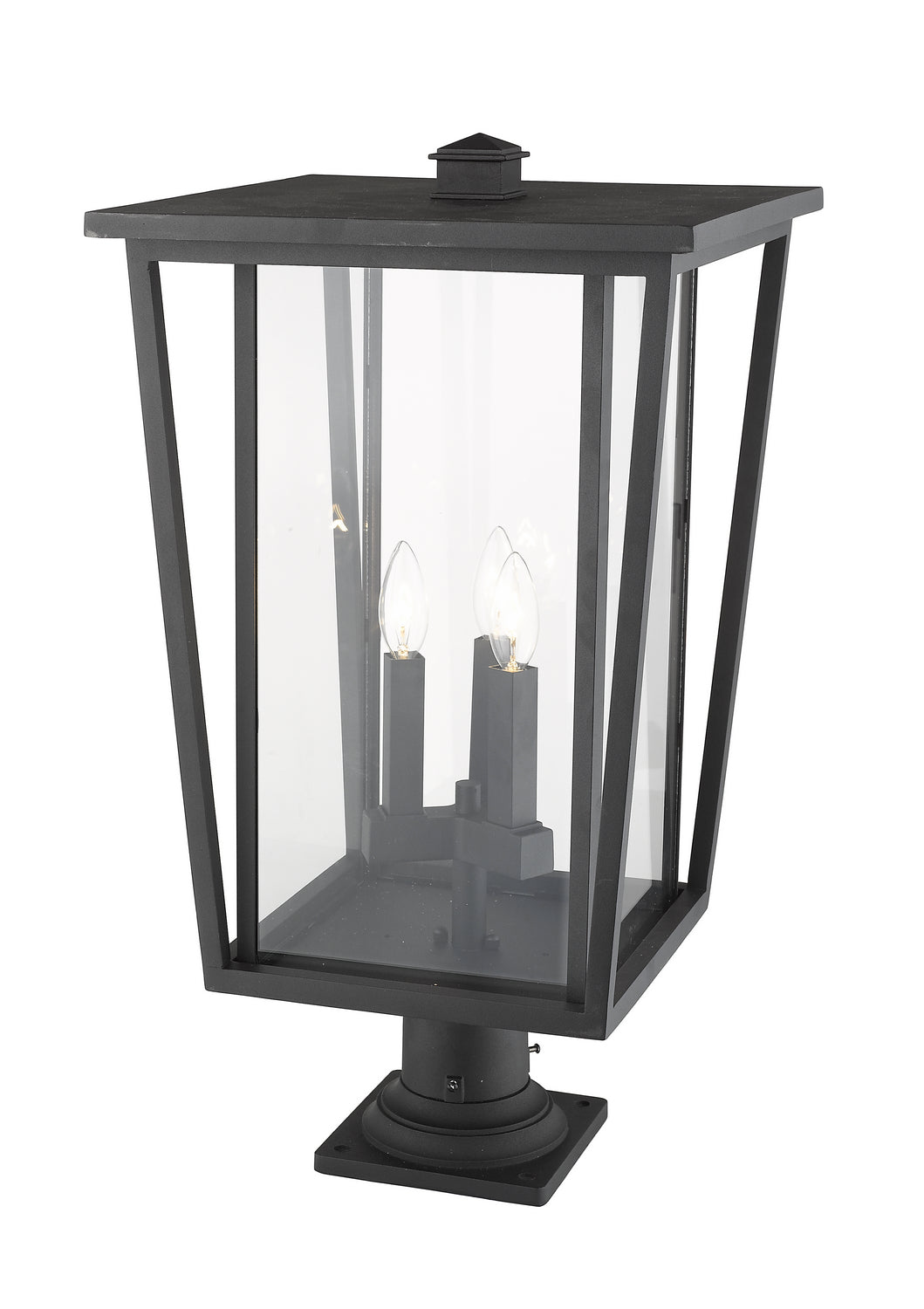 Z-Lite Canada - 571PHXLR-533PM-BK - Three Light Outdoor Pier Mounted Fixture - Seoul - Black