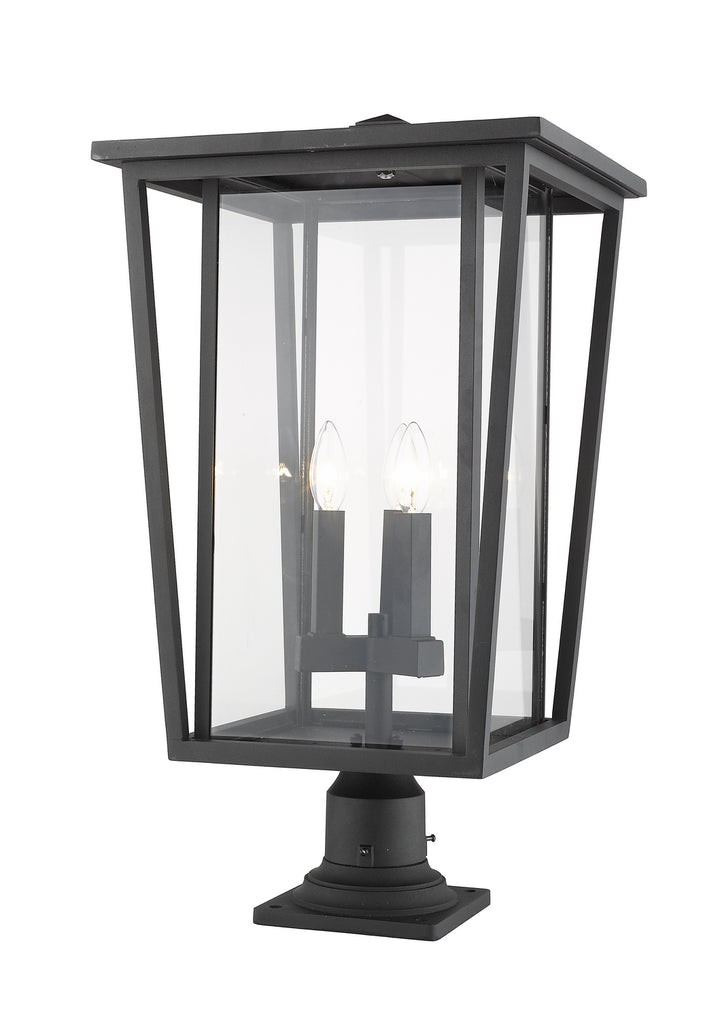 Z-Lite Canada - 571PHXLR-533PM-BK - Three Light Outdoor Pier Mounted Fixture - Seoul - Black