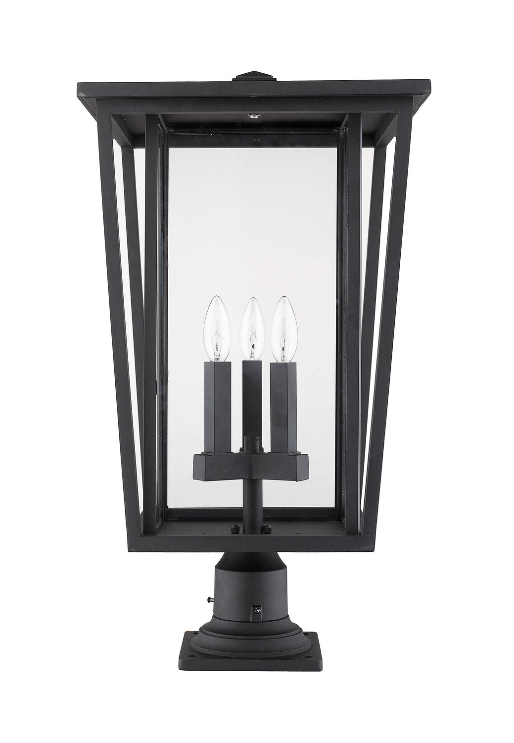 Z-Lite Canada - 571PHXLR-533PM-BK - Three Light Outdoor Pier Mounted Fixture - Seoul - Black