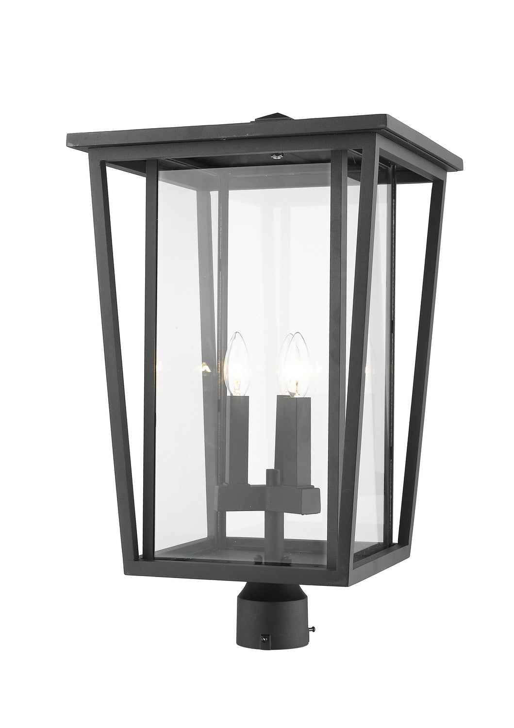 Z-Lite Canada - 571PHXLR-BK - Three Light Outdoor Post Mount Fixture - Seoul - Black