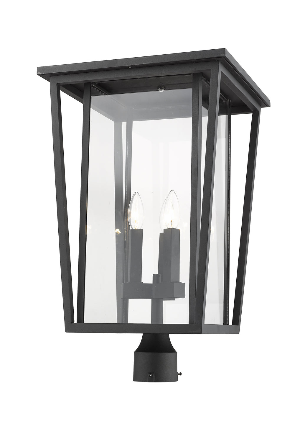 Z-Lite Canada - 571PHXLR-BK - Three Light Outdoor Post Mount Fixture - Seoul - Black