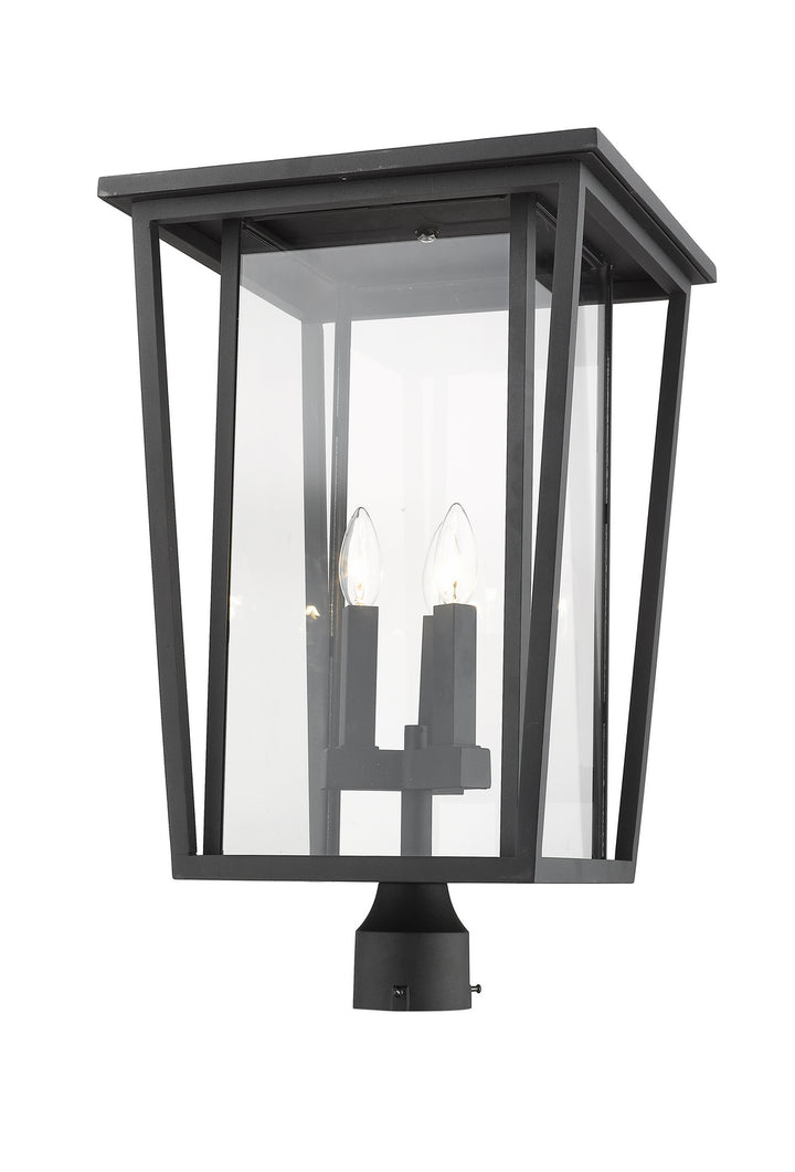 Z-Lite Canada - 571PHXLR-BK - Three Light Outdoor Post Mount Fixture - Seoul - Black