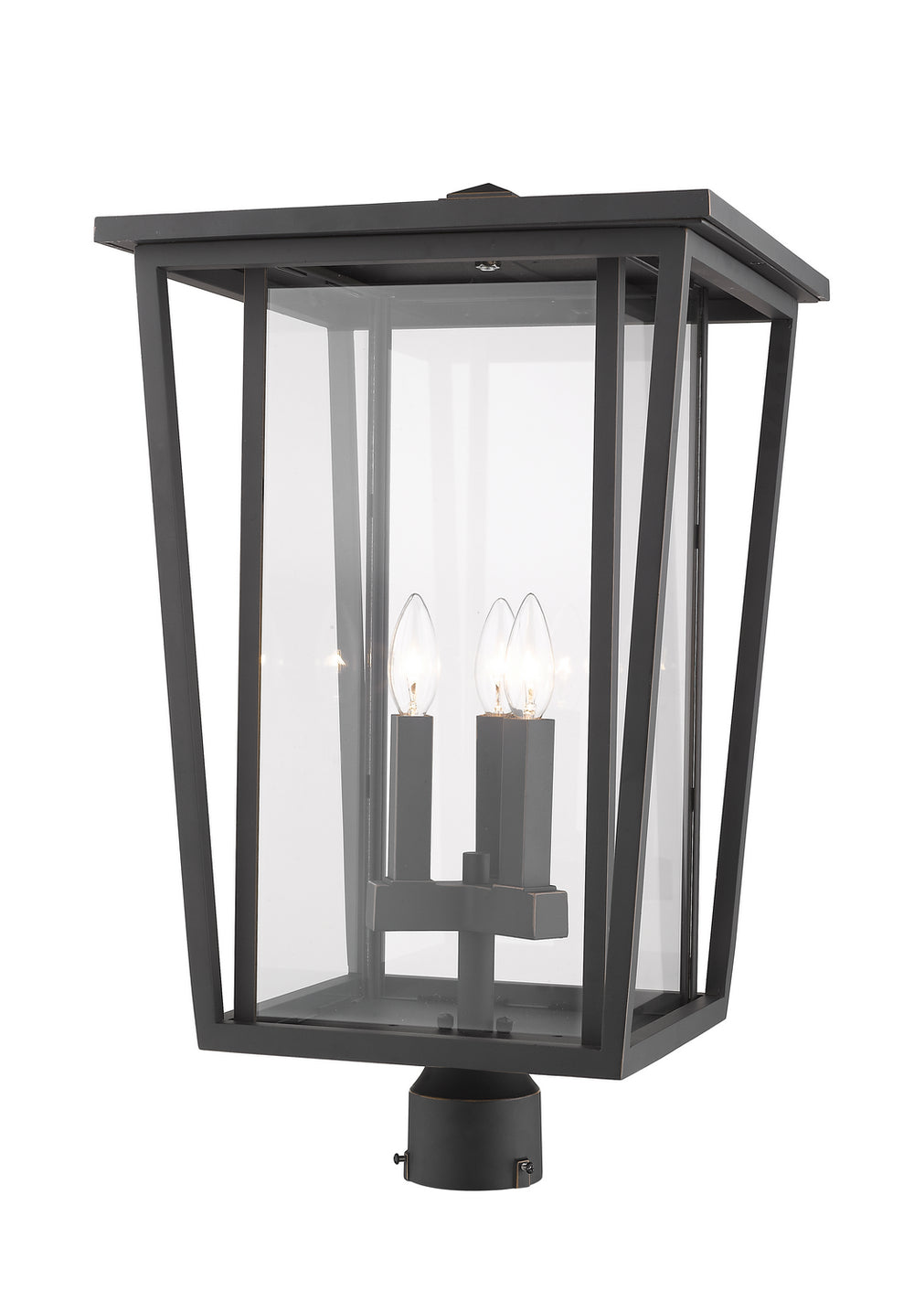 Z-Lite Canada - 571PHXLR-ORB - Three Light Outdoor Post Mount Fixture - Seoul - Oil Rubbed Bronze