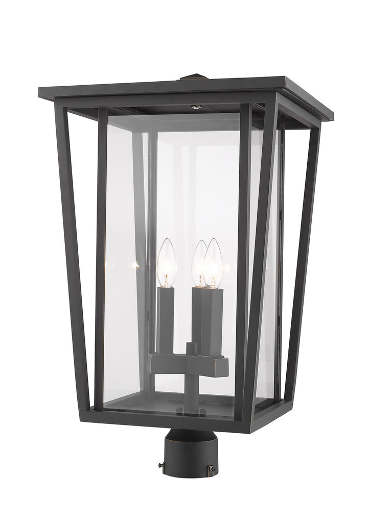 Z-Lite Canada - 571PHXLR-ORB - Three Light Outdoor Post Mount Fixture - Seoul - Oil Rubbed Bronze