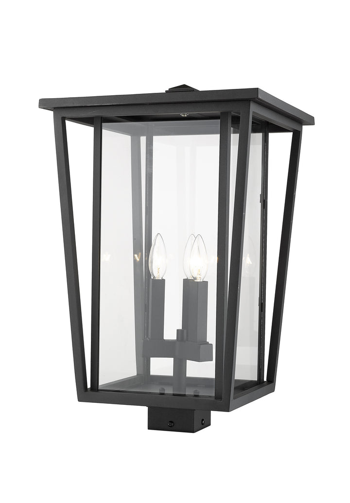 Z-Lite Canada - 571PHXLS-BK - Three Light Outdoor Post Mount Fixture - Seoul - Black