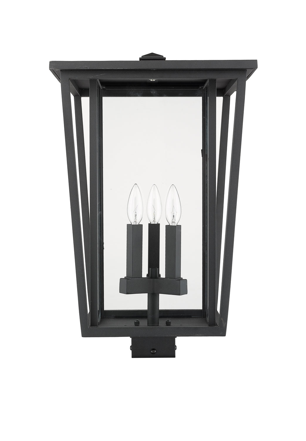 Z-Lite Canada - 571PHXLS-BK - Three Light Outdoor Post Mount Fixture - Seoul - Black