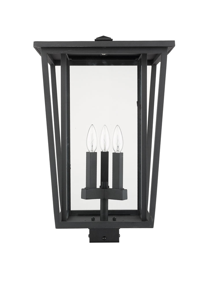 Z-Lite Canada - 571PHXLS-BK - Three Light Outdoor Post Mount Fixture - Seoul - Black