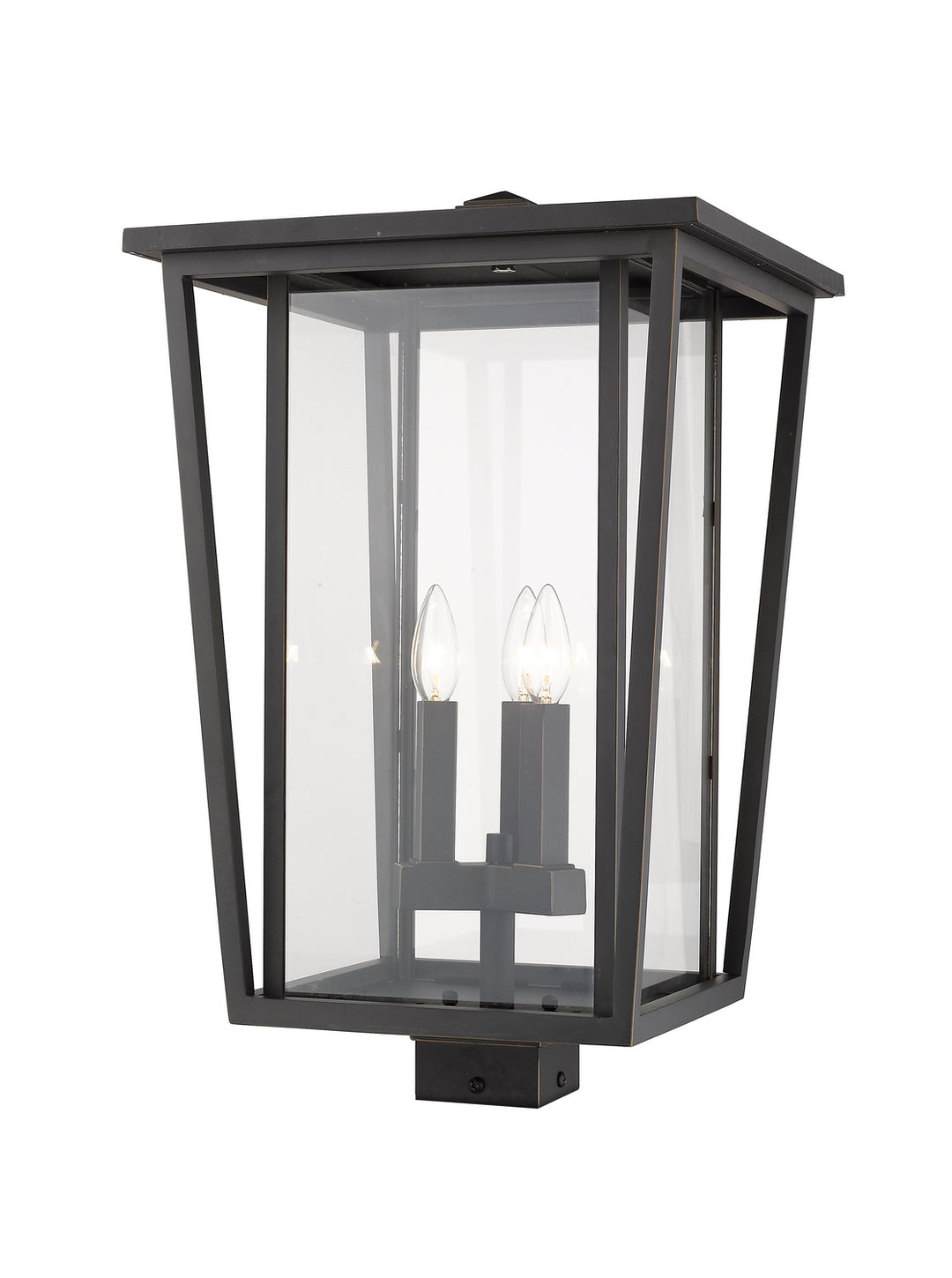 Z-Lite Canada - 571PHXLS-ORB - Three Light Outdoor Post Mount Fixture - Seoul - Oil Rubbed Bronze