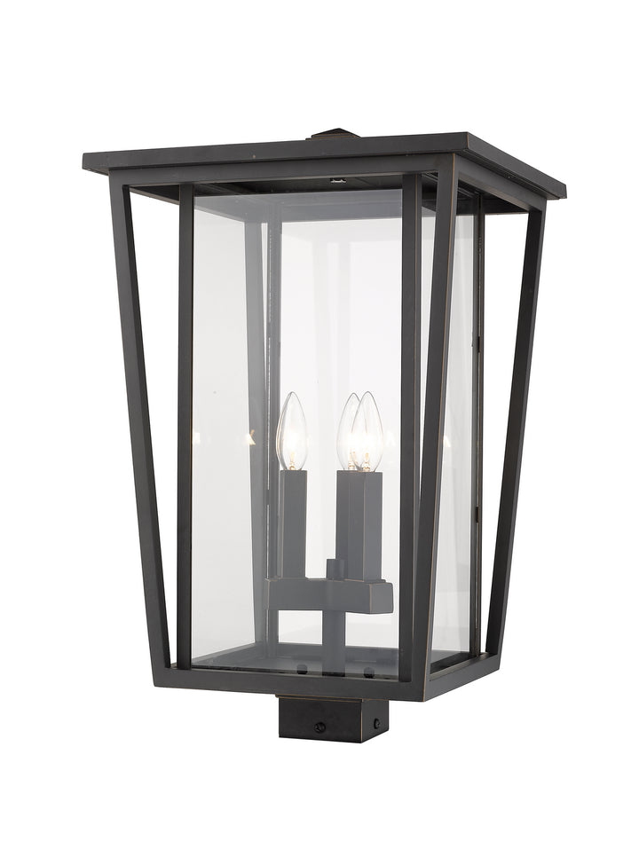 Z-Lite Canada - 571PHXLS-ORB - Three Light Outdoor Post Mount Fixture - Seoul - Oil Rubbed Bronze