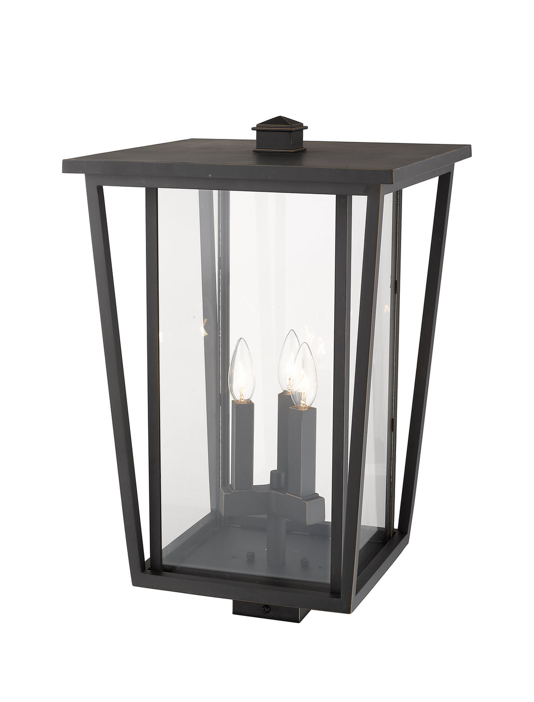 Z-Lite Canada - 571PHXLS-ORB - Three Light Outdoor Post Mount Fixture - Seoul - Oil Rubbed Bronze