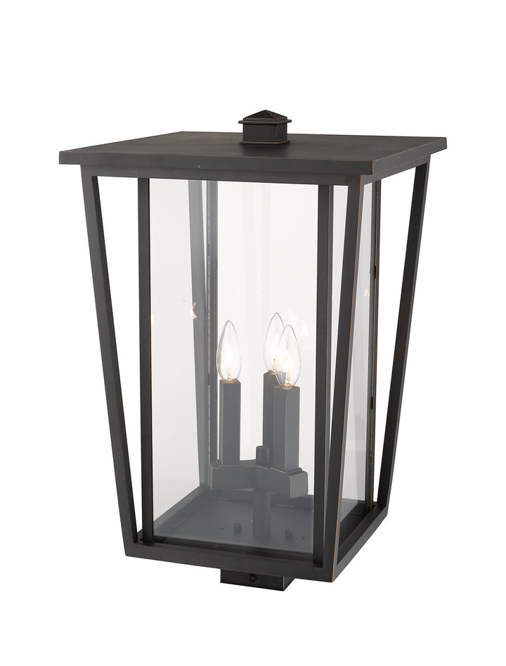 Z-Lite Canada - 571PHXLS-ORB - Three Light Outdoor Post Mount Fixture - Seoul - Oil Rubbed Bronze