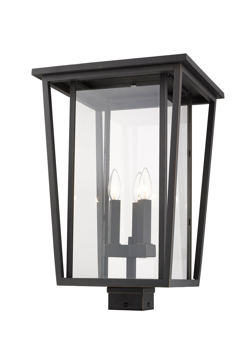 Z-Lite Canada - 571PHXLS-ORB - Three Light Outdoor Post Mount Fixture - Seoul - Oil Rubbed Bronze