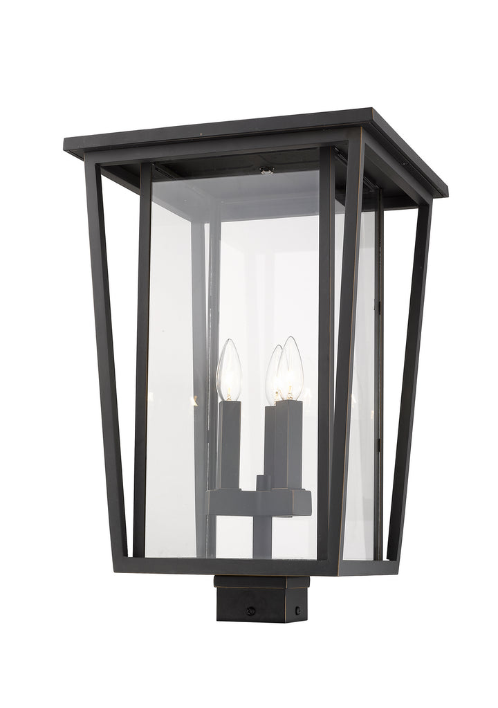 Z-Lite Canada - 571PHXLS-ORB - Three Light Outdoor Post Mount Fixture - Seoul - Oil Rubbed Bronze