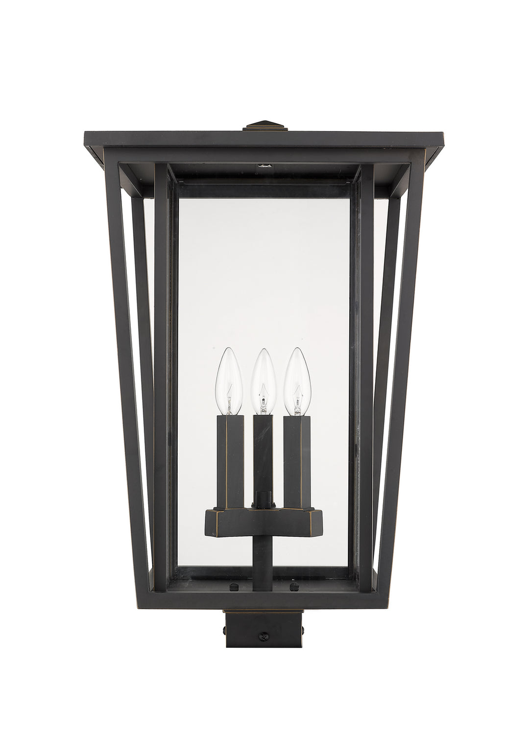 Z-Lite Canada - 571PHXLS-ORB - Three Light Outdoor Post Mount Fixture - Seoul - Oil Rubbed Bronze