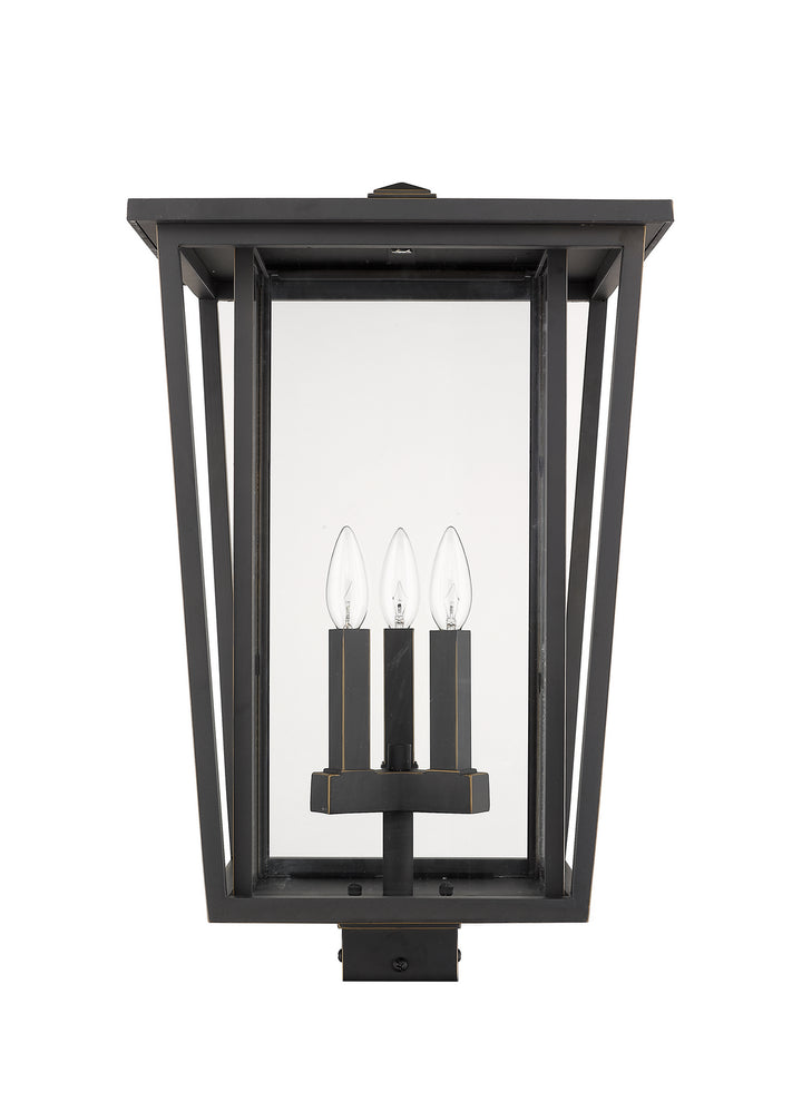 Z-Lite Canada - 571PHXLS-ORB - Three Light Outdoor Post Mount Fixture - Seoul - Oil Rubbed Bronze