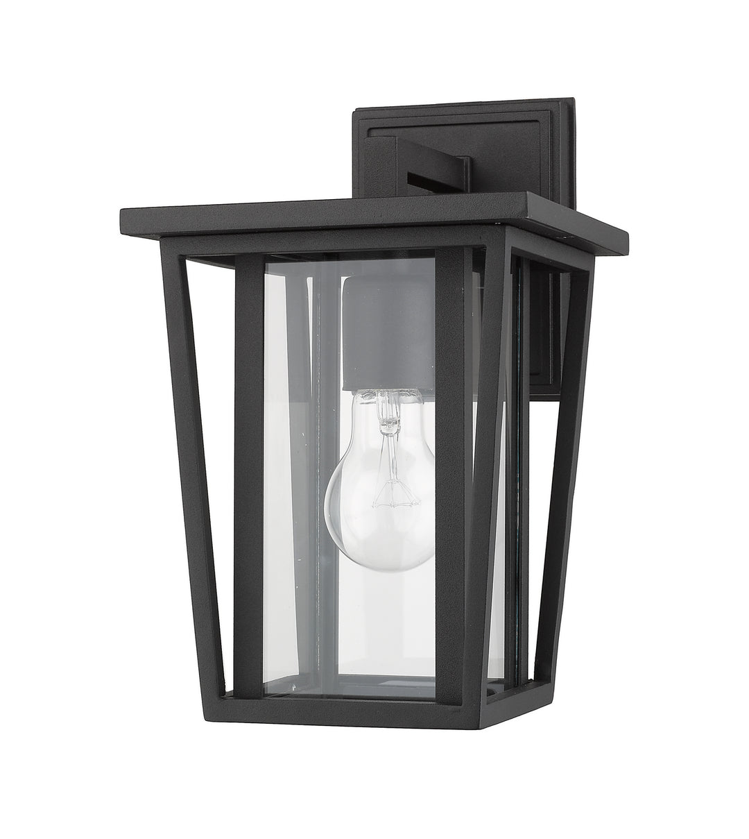 Z-Lite Canada - 571S-BK - One Light Outdoor Wall Light - Seoul - Black
