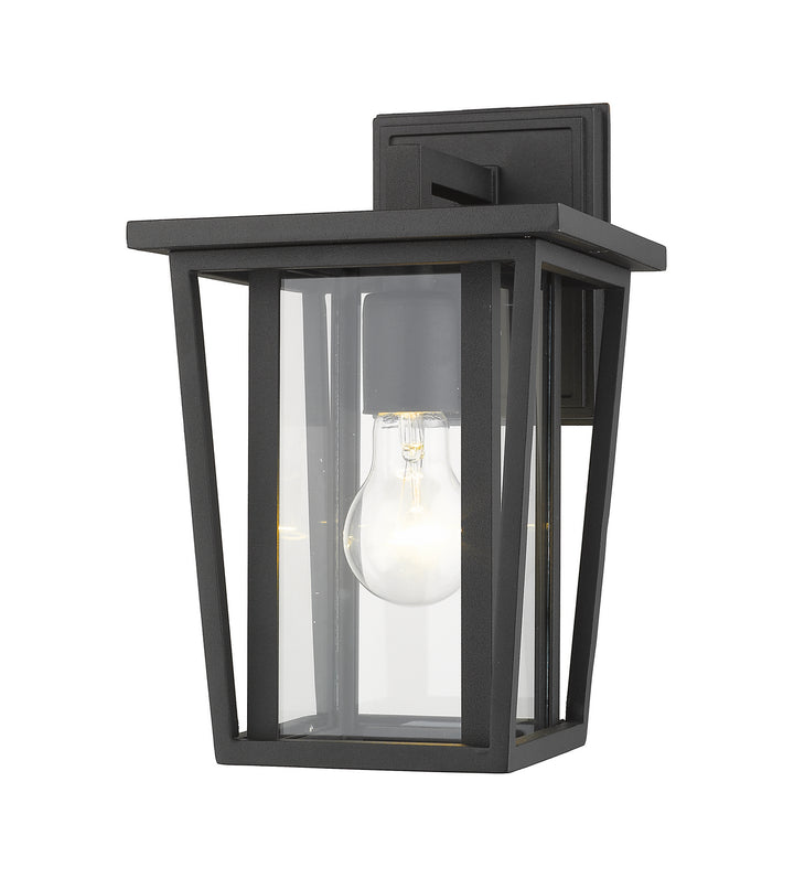 Z-Lite Canada - 571S-BK - One Light Outdoor Wall Light - Seoul - Black