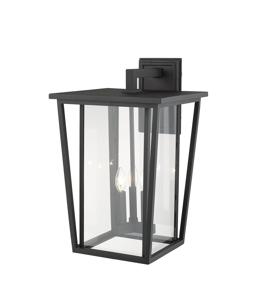 Z-Lite Canada - 571XL-BK - Three Light Outdoor Wall Light - Seoul - Black