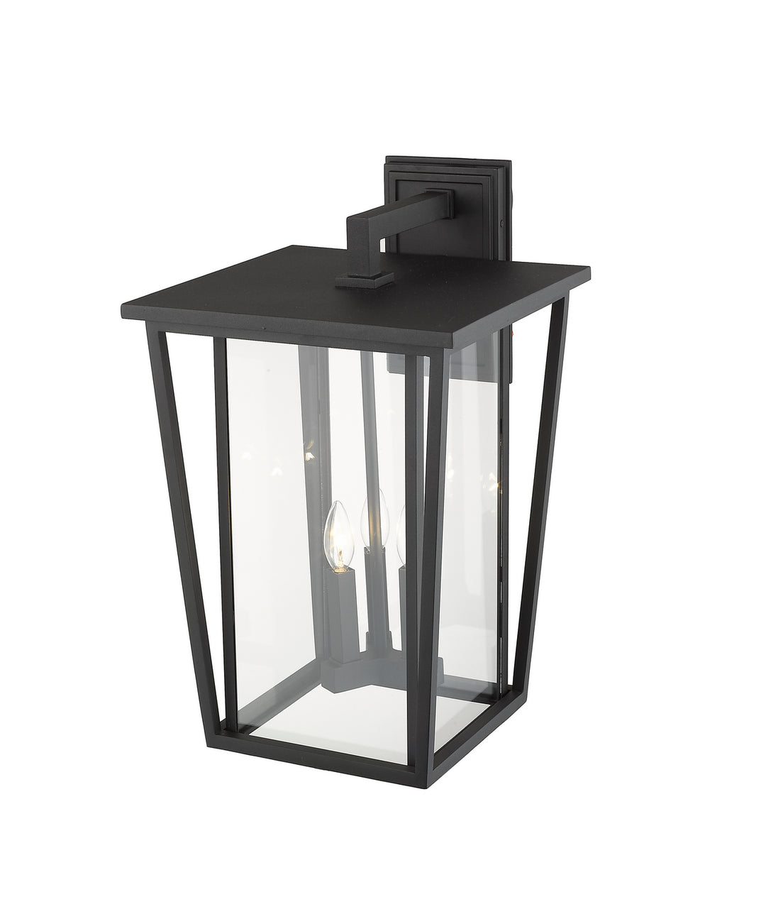 Z-Lite Canada - 571XL-BK - Three Light Outdoor Wall Light - Seoul - Black