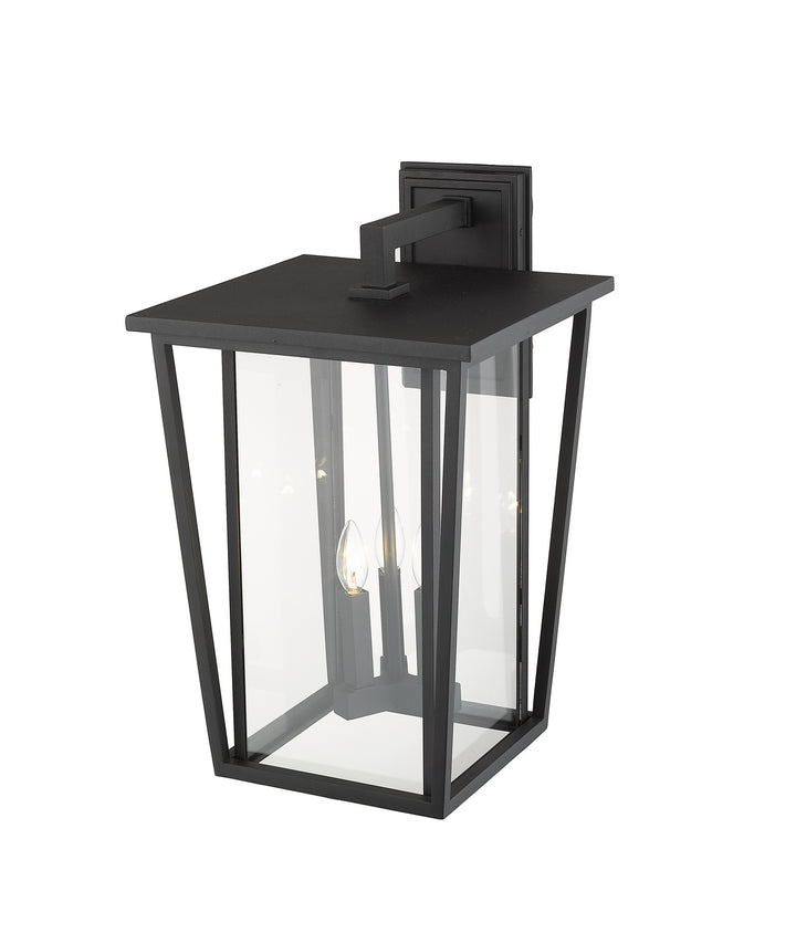 Z-Lite Canada - 571XL-BK - Three Light Outdoor Wall Light - Seoul - Black