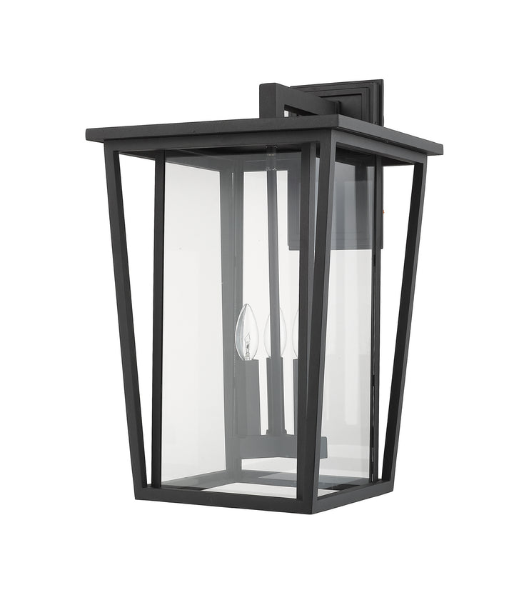 Z-Lite Canada - 571XL-BK - Three Light Outdoor Wall Light - Seoul - Black