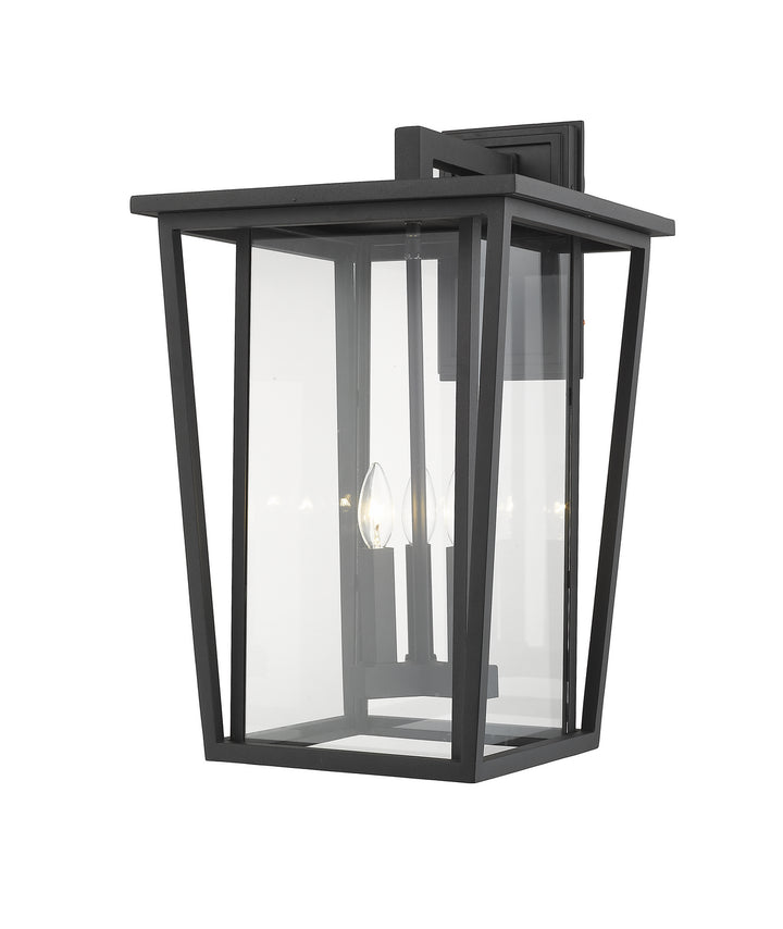 Z-Lite Canada - 571XL-BK - Three Light Outdoor Wall Light - Seoul - Black
