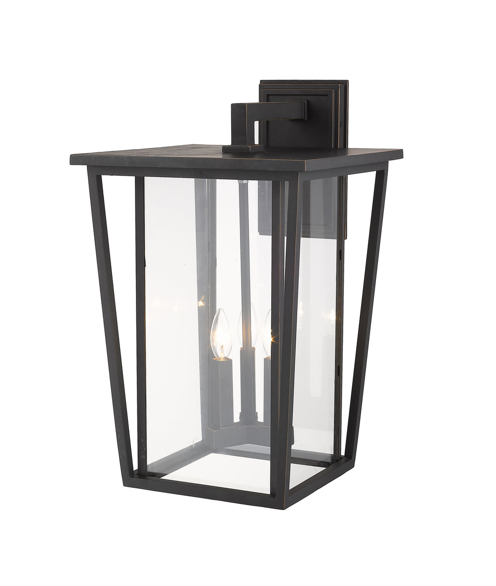 Z-Lite Canada - 571XL-ORB - Three Light Outdoor Wall Light - Seoul - Oil Rubbed Bronze