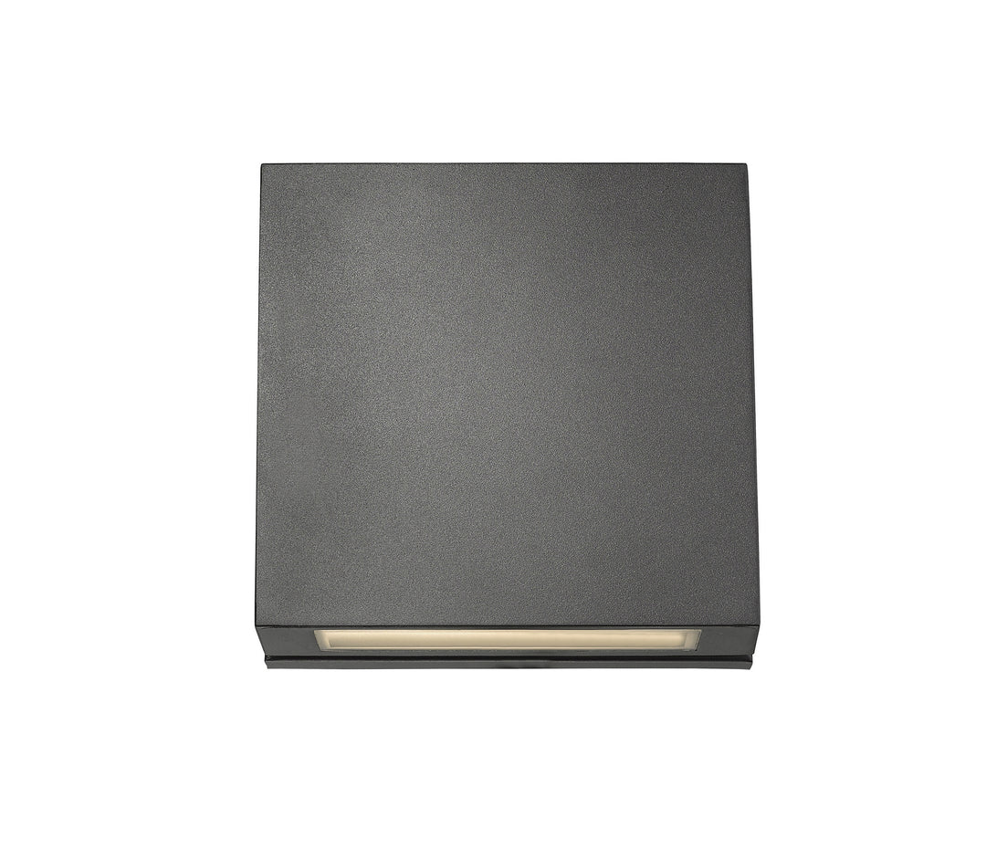 Z-Lite Canada - 572B-BK-LED - LED Outdoor Wall Mount - Quadrate - Black