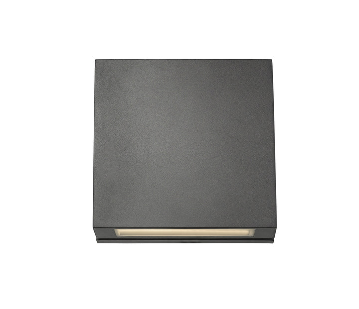 Z-Lite Canada - 572B-BK-LED - LED Outdoor Wall Mount - Quadrate - Black
