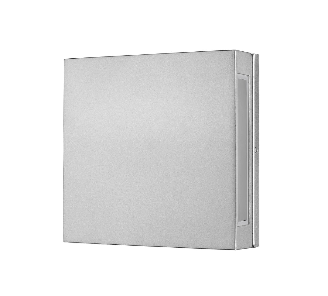 Z-Lite Canada - 572B-SL-LED - LED Outdoor Wall Mount - Quadrate - Silver