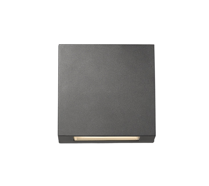 Z-Lite Canada - 572S-BK-LED - LED Outdoor Wall Mount - Quadrate - Black