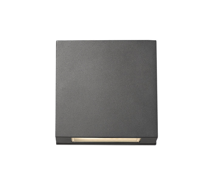 Z-Lite Canada - 573S-BK-LED - LED Outdoor Wall Mount - Quadrate - Black