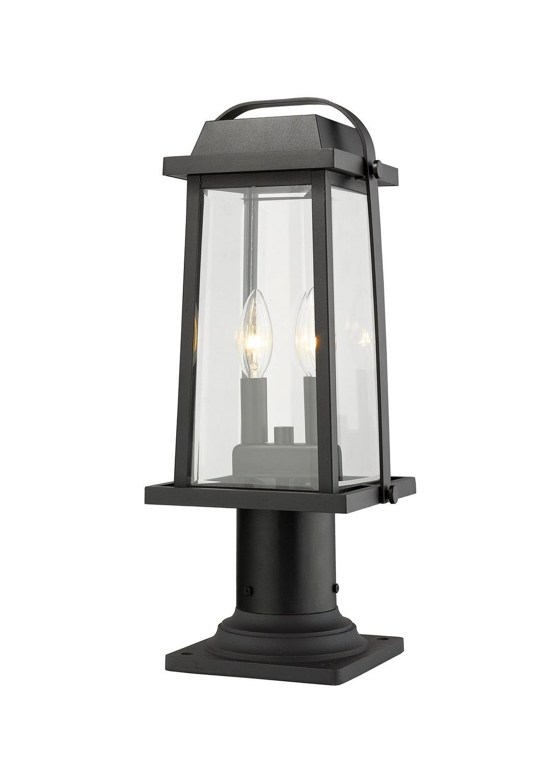 Z-Lite Canada - 574PHMR-533PM-BK - Two Light Outdoor Pier Mounted Fixture - Millworks - Black