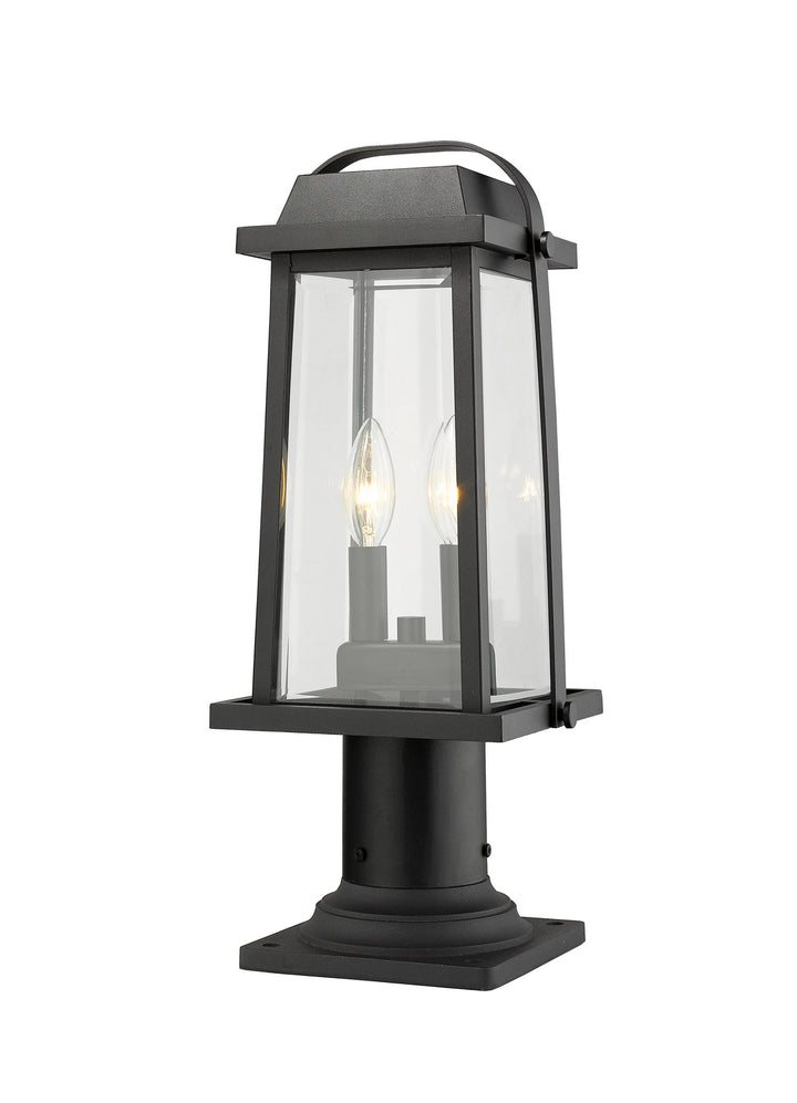 Z-Lite Canada - 574PHMR-533PM-BK - Two Light Outdoor Pier Mounted Fixture - Millworks - Black