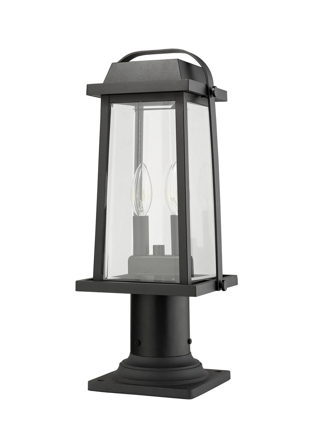 Z-Lite Canada - 574PHMR-533PM-BK - Two Light Outdoor Pier Mounted Fixture - Millworks - Black