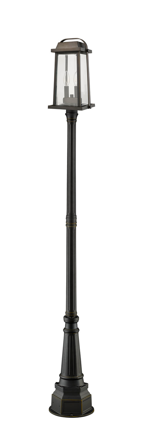 Z-Lite Canada - 574PHMR-564P-ORB - Two Light Outdoor Post Mounted Fixture - Millworks - Oil Rubbed Bronze