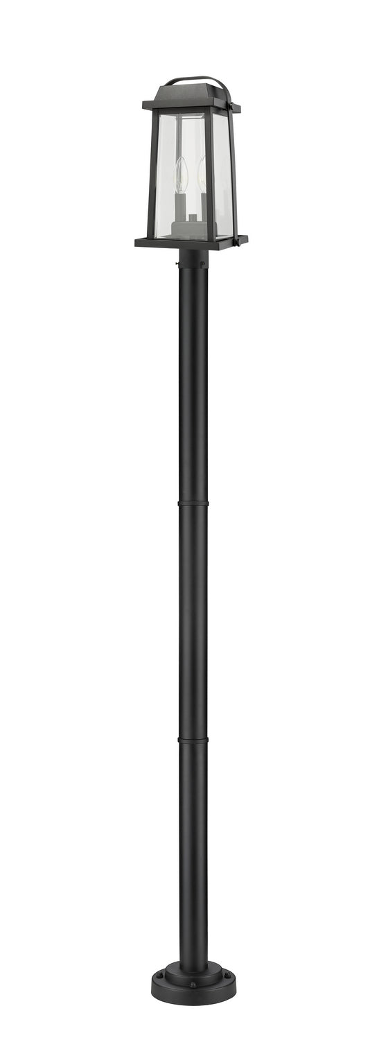 Z-Lite Canada - 574PHMR-567P-BK - Two Light Outdoor Post Mounted Fixture - Millworks - Black