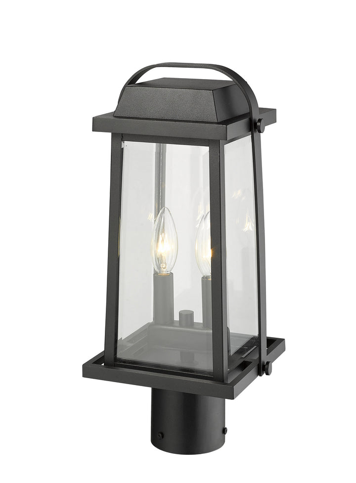 Z-Lite Canada - 574PHMR-BK - Two Light Outdoor Post Mount Fixture - Millworks - Black