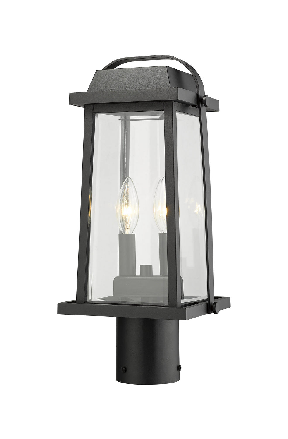 Z-Lite Canada - 574PHMR-BK - Two Light Outdoor Post Mount Fixture - Millworks - Black