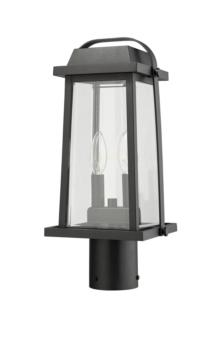 Z-Lite Canada - 574PHMR-BK - Two Light Outdoor Post Mount Fixture - Millworks - Black