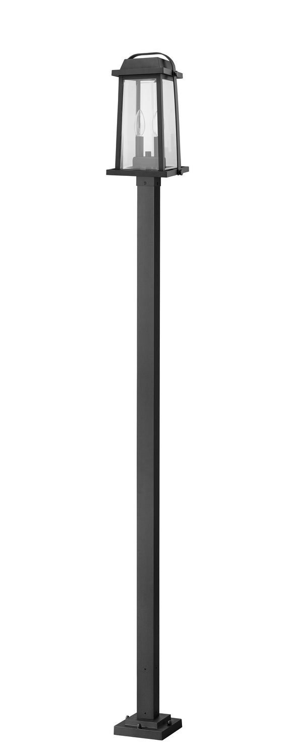 Z-Lite Canada - 574PHMS-536P-BK - Two Light Outdoor Post Mounted Fixture - Millworks - Black