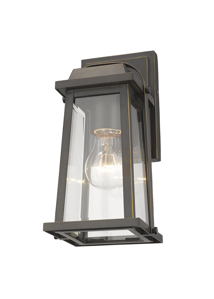 Z-Lite Canada - 574S-ORB - One Light Outdoor Wall Light - Millworks - Oil Rubbed Bronze