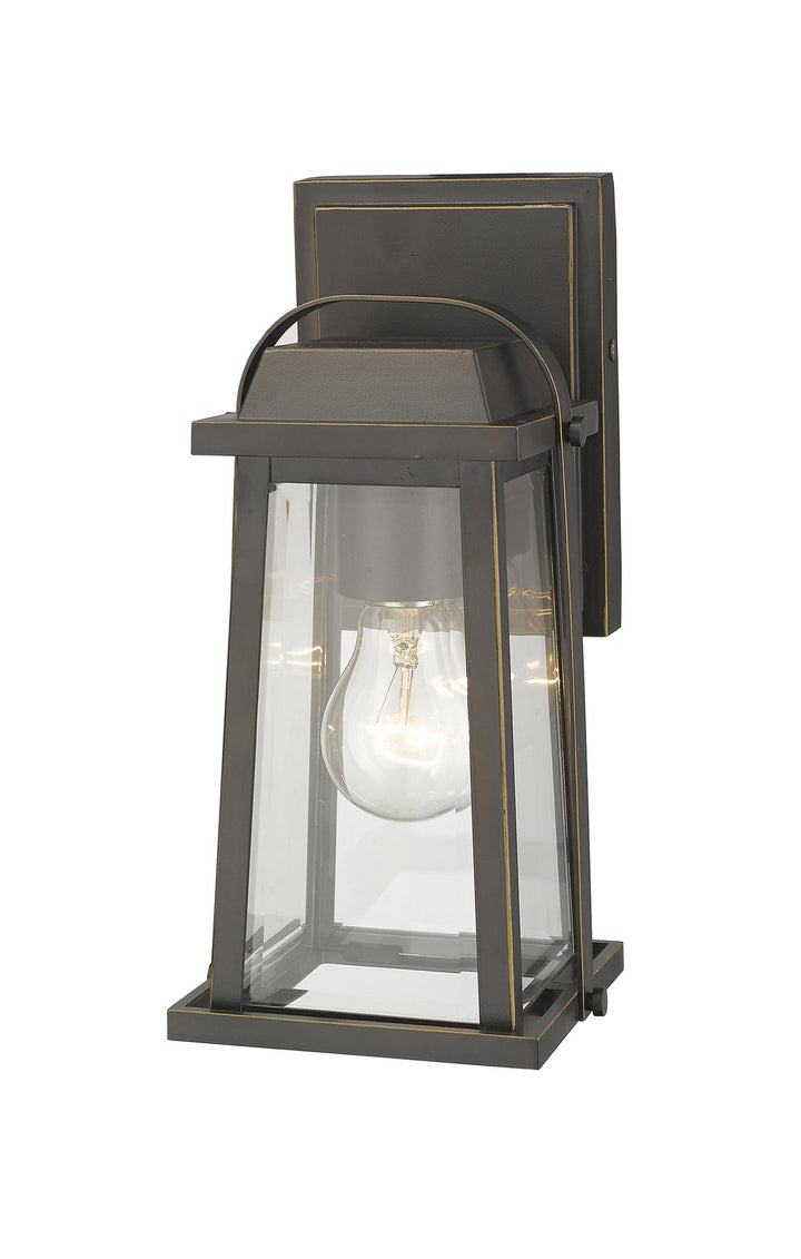 Z-Lite Canada - 574S-ORB - One Light Outdoor Wall Light - Millworks - Oil Rubbed Bronze