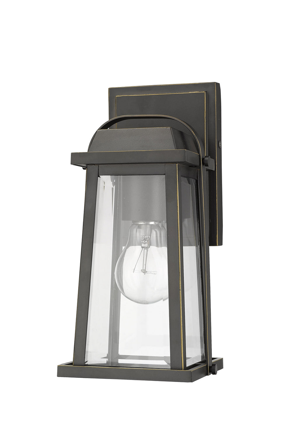 Z-Lite Canada - 574S-ORB - One Light Outdoor Wall Light - Millworks - Oil Rubbed Bronze