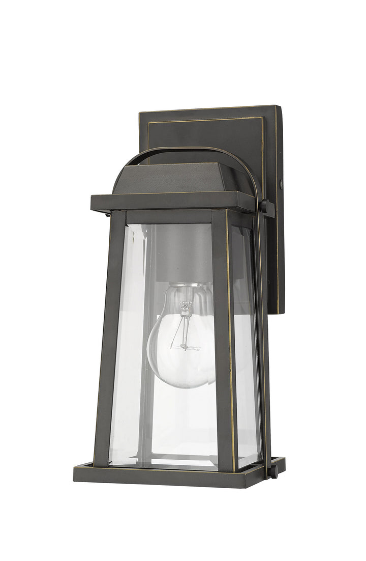 Z-Lite Canada - 574S-ORB - One Light Outdoor Wall Light - Millworks - Oil Rubbed Bronze