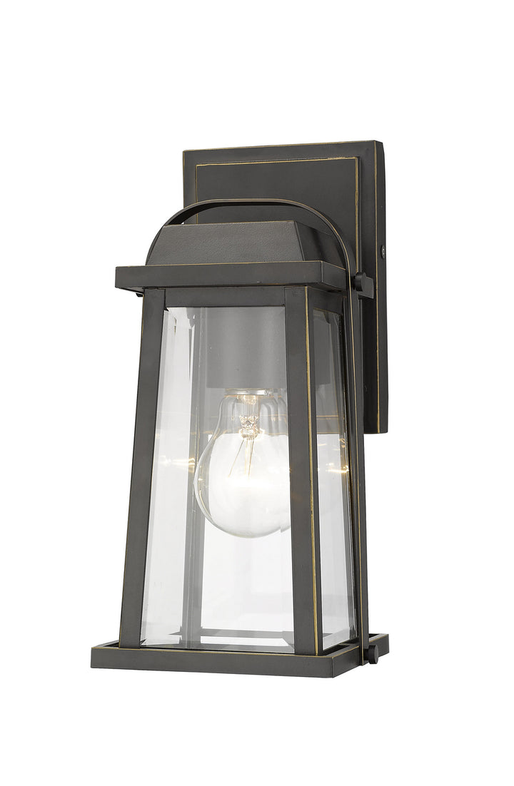 Z-Lite Canada - 574S-ORB - One Light Outdoor Wall Light - Millworks - Oil Rubbed Bronze