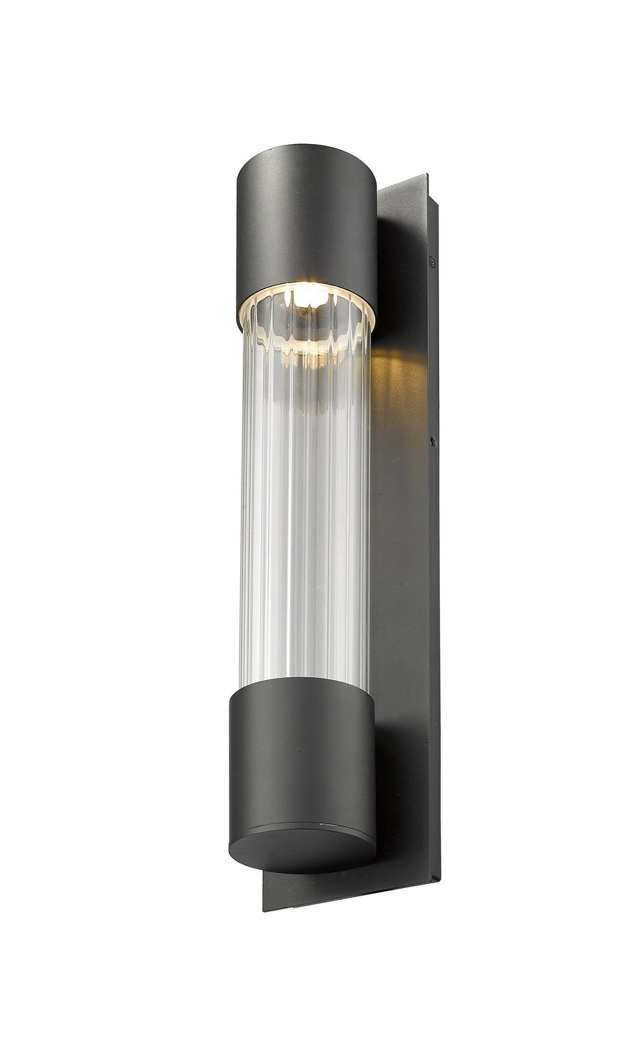 Z-Lite Canada - 575M-BK-LED - LED Outdoor Wall Mount - Striate - Black