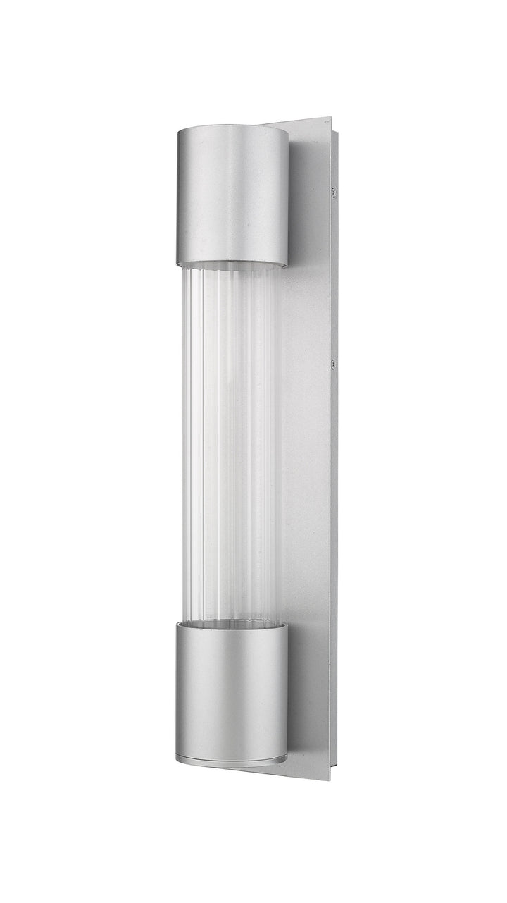 Z-Lite Canada - 575M-SL-LED - LED Outdoor Wall Mount - Striate - Silver