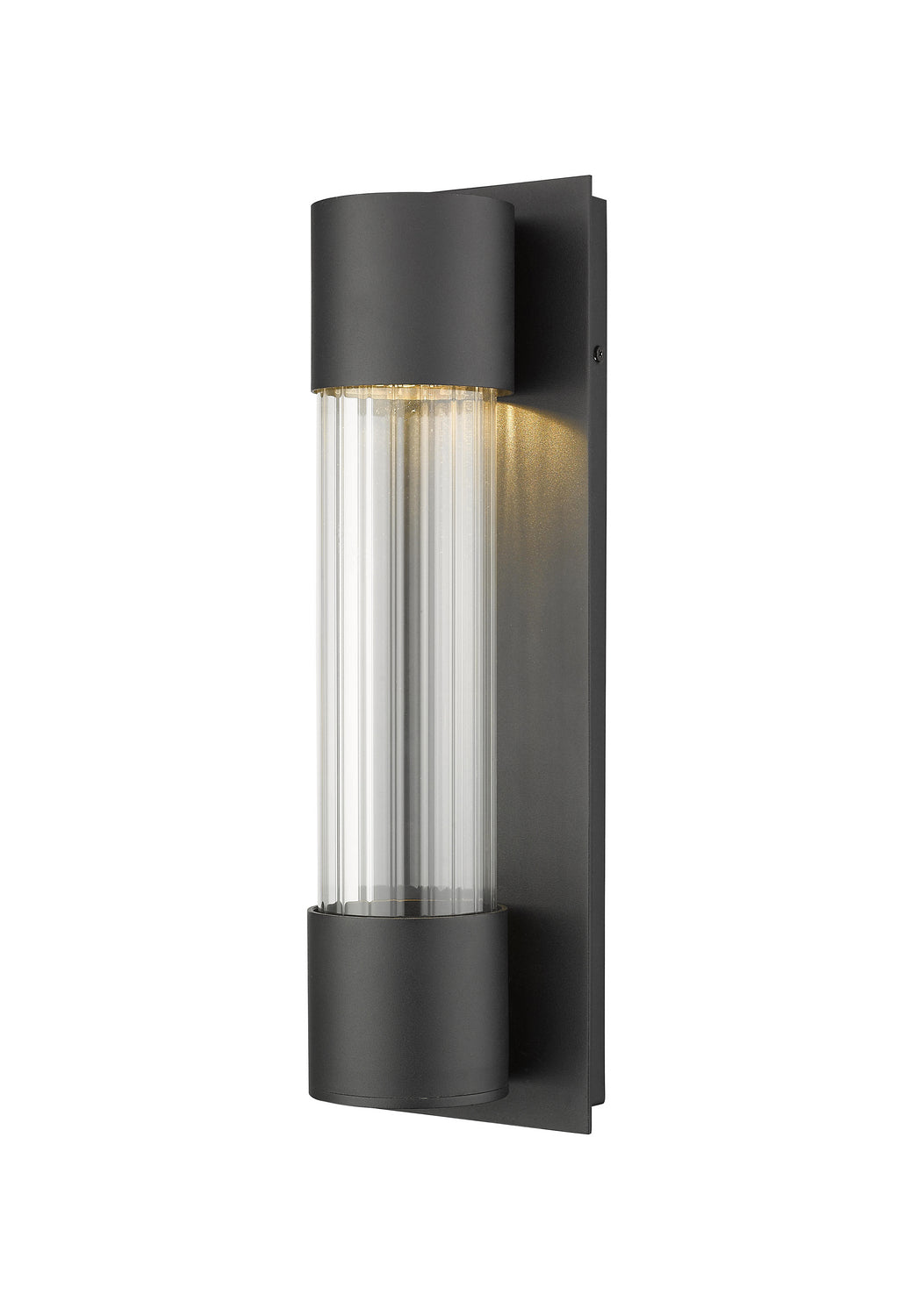 Striate LED Outdoor Wall Mount in Black - available from The Lighting Shoppe, trusted by Canadian homeowners
