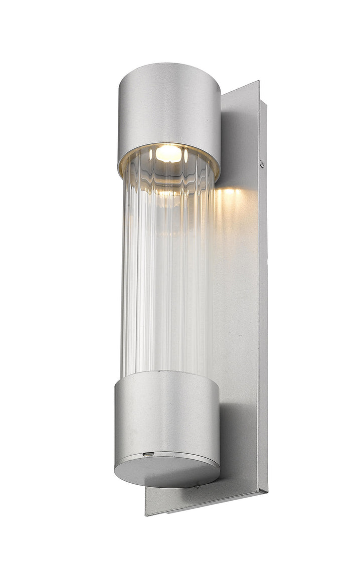 Z-Lite Canada - 575S-SL-LED - LED Outdoor Wall Mount - Striate - Silver